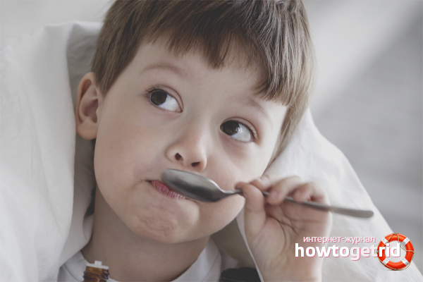 How to get rid of a cough in a child