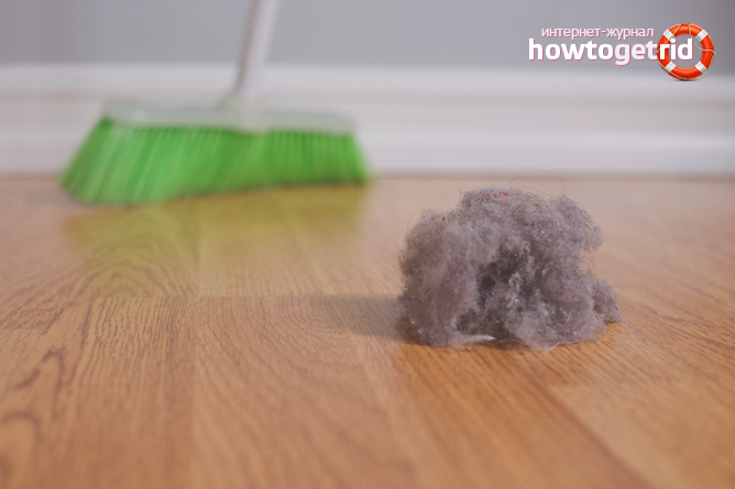 How to get rid of dust