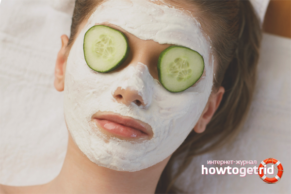 How to get rid of stars on the face with folk remedies