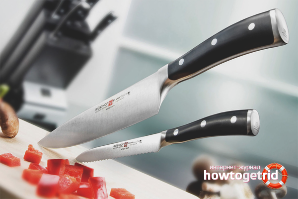 The handle as an important element of the knife