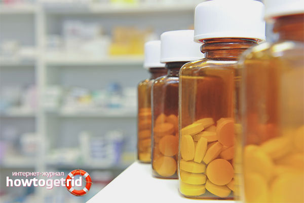 Pharmacy preparations for gas