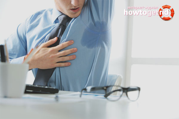 How to get rid of armpit sweating