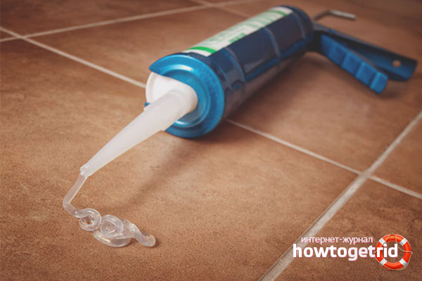 How to remove silicone sealant