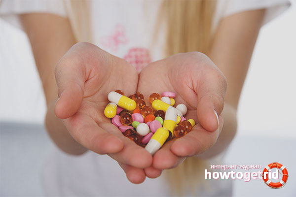 Treatment of cystitis in pregnant women with medication