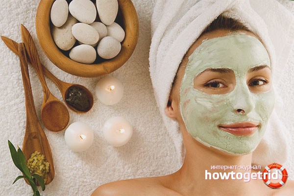 Home masks against the second chin