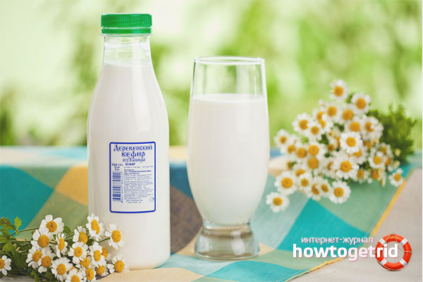 Homemade kefir against dysbiosis