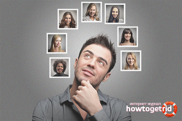 How a man chooses a woman