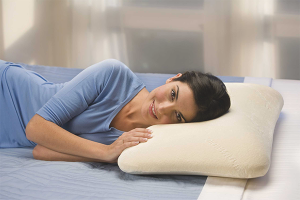 How to sleep on a pillow