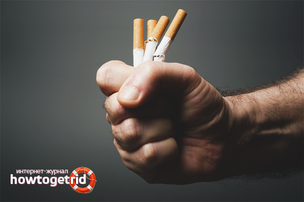 How to remove nicotine from the body