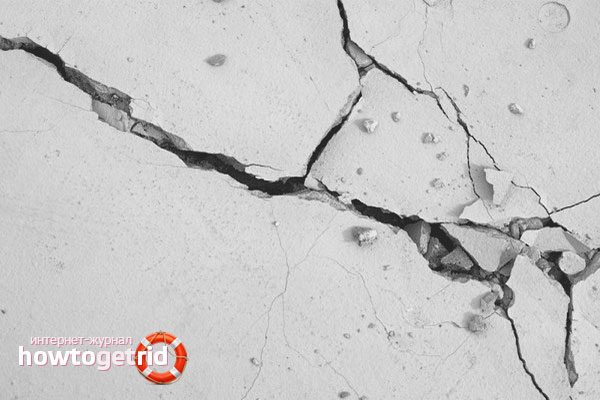 How to repair a crack in the wall