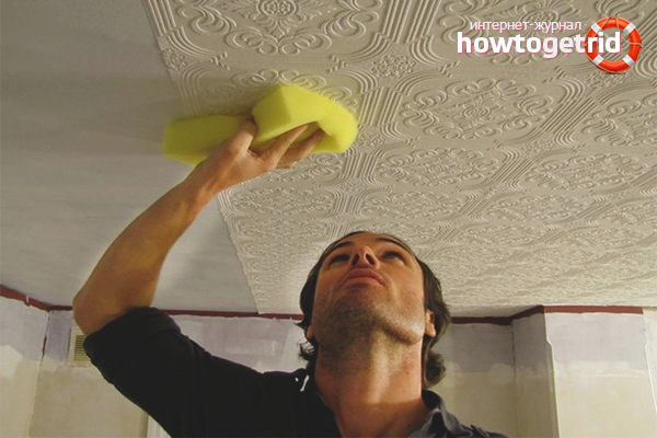 Adhesive ceilings