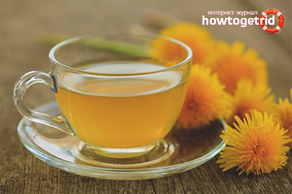 Dandelion broth for lactation