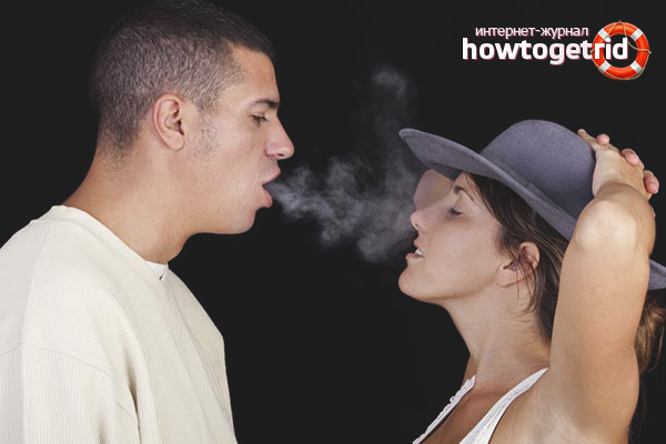 How to get rid of the smell of cigarettes from the mouth