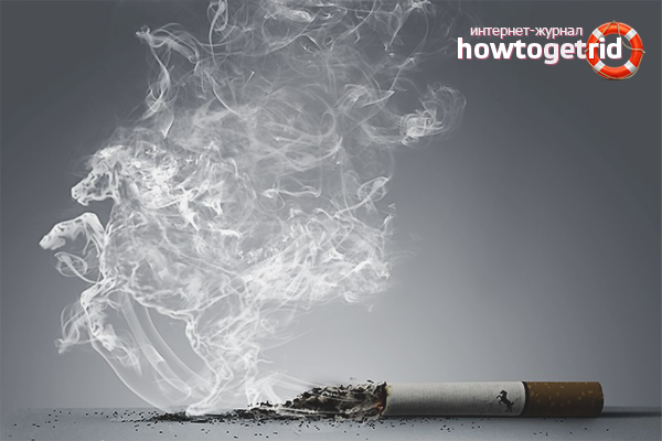 Get rid of the smell of tobacco in the apartment