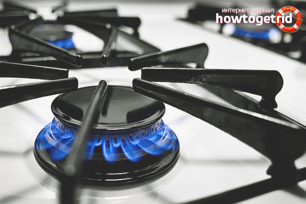 How to clean the gas stove grill