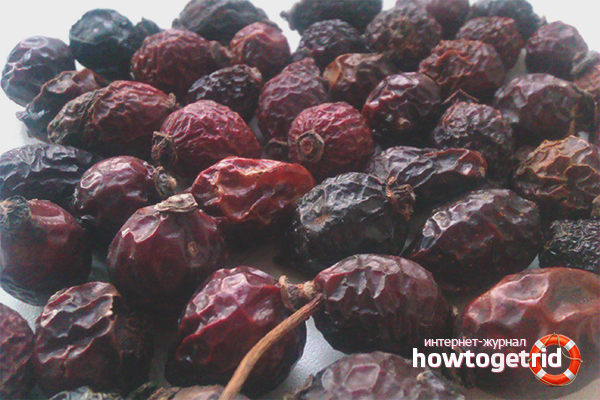 How to brew dried rosehips