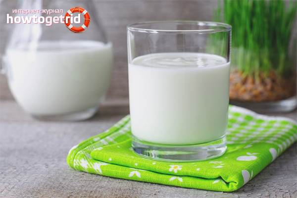 Kefir for face whitening