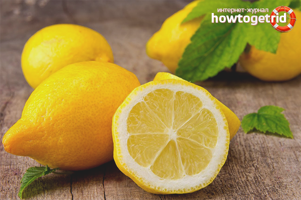 Skin brightening with lemon