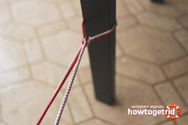 Beschwöre einen verlorenen Gegenstand mit einem Faden