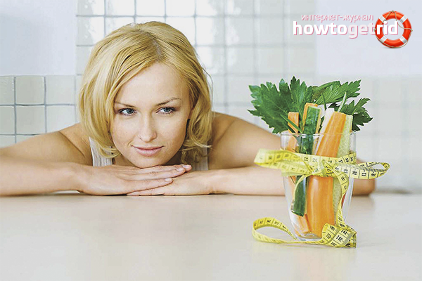 Diet for losing weight