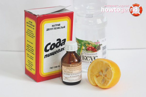 Soda, Vinegar and Citric Acid