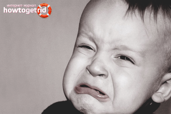 Hysteria in 1.5–2 years