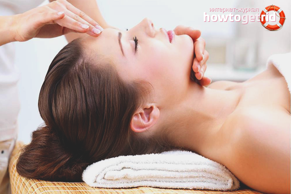 How to tighten your face with massage