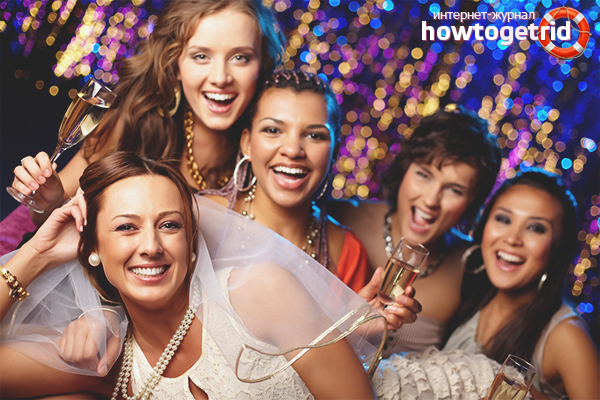 How to spend a bachelorette party before the wedding