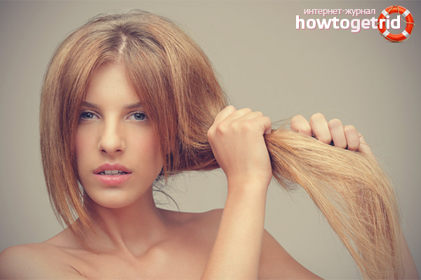 How to restore dry and damaged hair