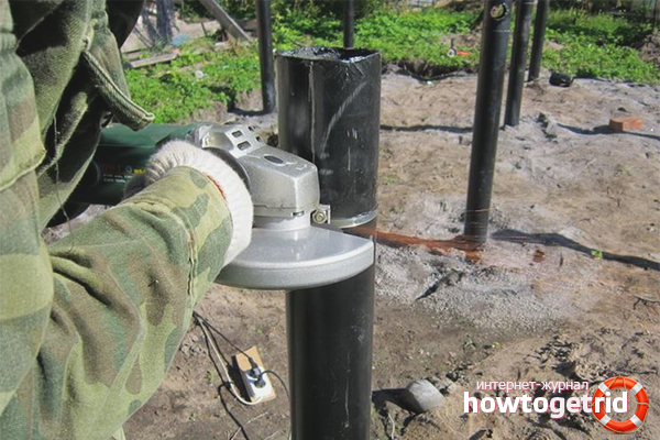 How to align screw piles