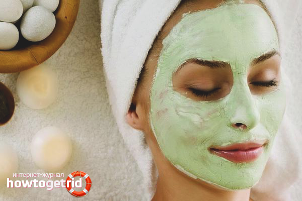 Masks for narrowing pores of the face