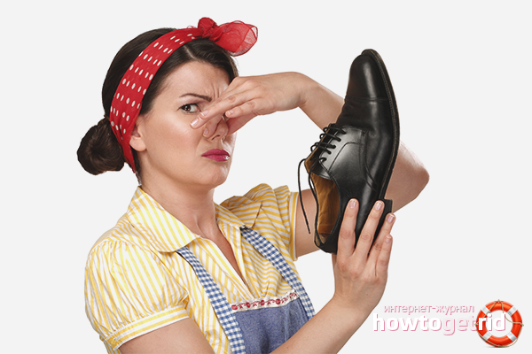 Shoe odor elimination methods