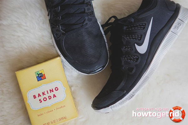 Alternative methods to remove unpleasant odors from shoes