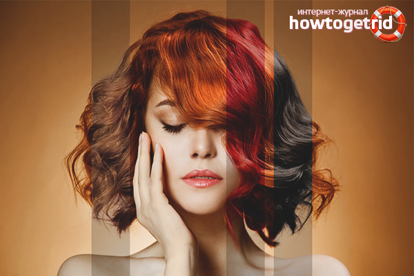 Coloration des cheveux