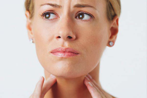 How to treat lymph nodes in the neck