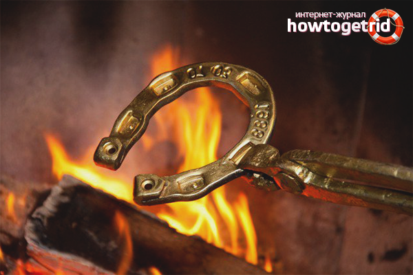 Comment préparer un fer à cheval