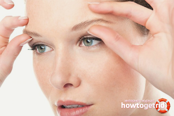 How to tighten the upper eyelids