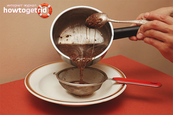 Rules for eating flax seeds