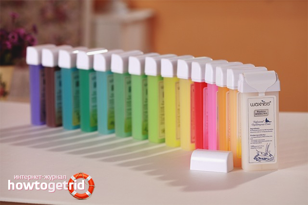 Types of wax for hair removal