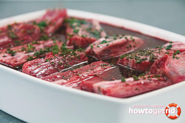 Barbecue pomegranate marinade