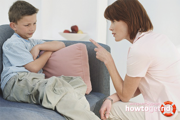 How to punish a child