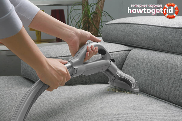 How to clean upholstered furniture