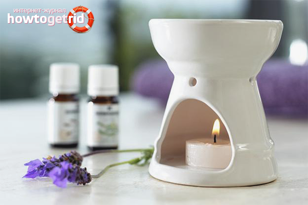 How to use aroma lamp