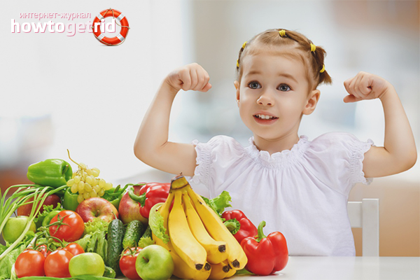 How to increase the immunity of a child