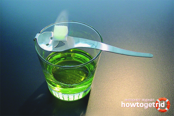 How to drink absinthe