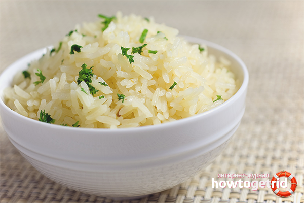 How to cook rice so that it is crumbly