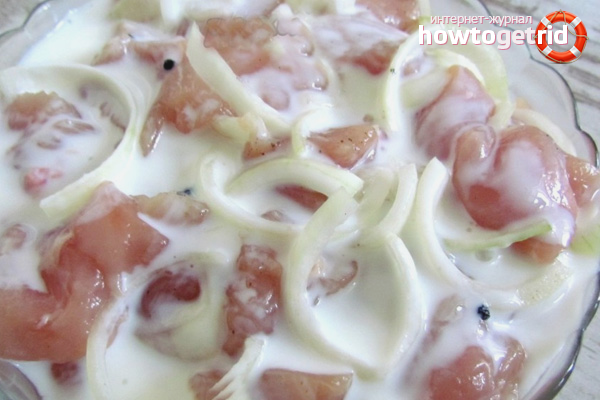 Creamy barbecue marinade