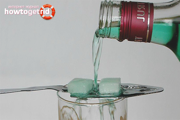 Ways to drink absinthe