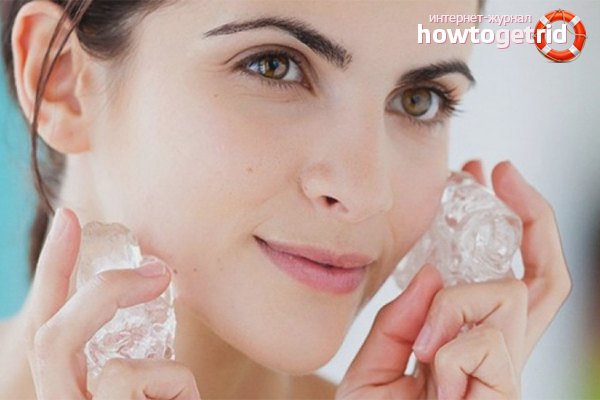 How to quickly remove swelling from the face