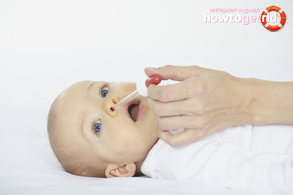 How to treat a runny nose in an infant